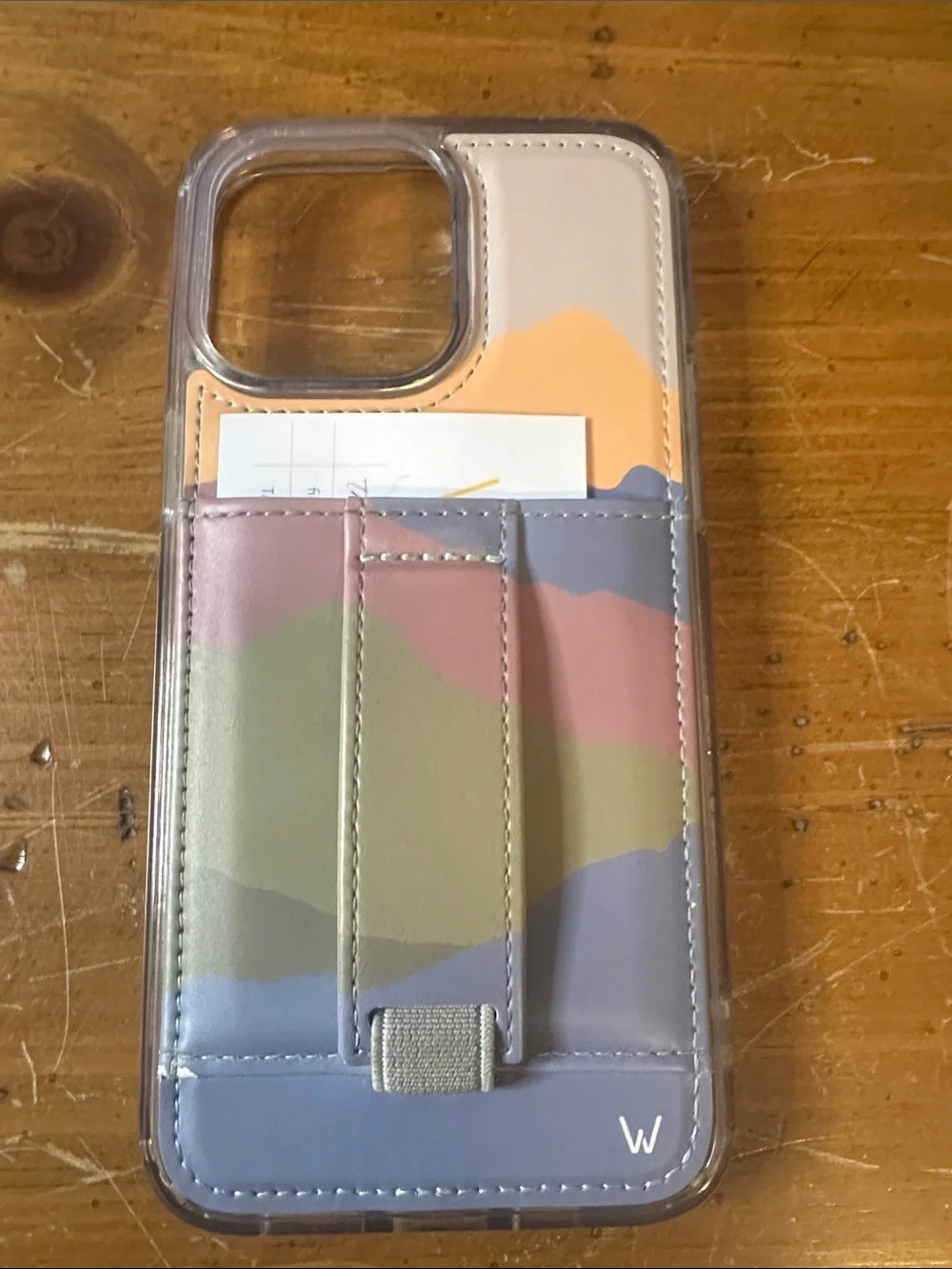 Walli Case Multicolor with Card Holder and Kickstand iPhone 14 Pro Max